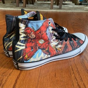 Converse All-Stars Hi-Top DC Comics The Flash